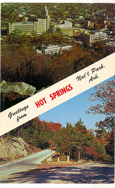 Greetings from Hot Springs Nat'l Park, Ark. - Carey's Emporium