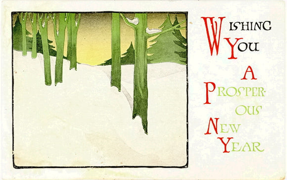 Wishing You A Prosperous New Year - Carey's Emporium