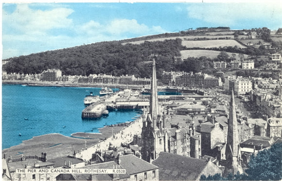The Pier and Canada Hill, Rothesay - Carey's Emporium