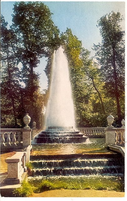 Pyramid Fountain, Petrodvorets, St. Petersburg, Russia - Carey's Emporium