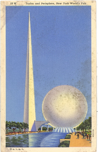 Trylon and Perisphere, New York World's Fair - Carey's Emporium