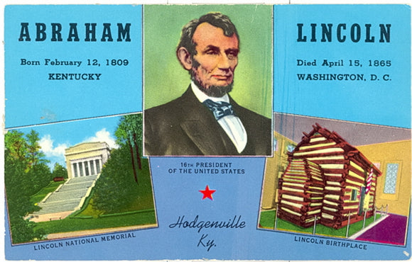Abraham Lincoln, Hodgenville, KY - Carey's Emporium