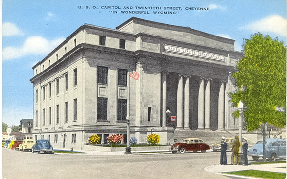 U. S. O., Capitol and  Twentieth Street, Cheyenne, WY - Carey's Emporium