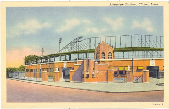 Riverview Stadium, Clinton, IA - Carey's Emporium
