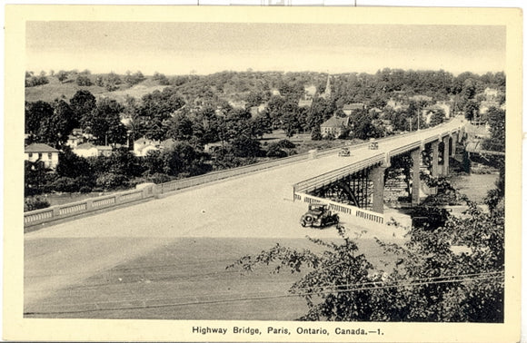 Highway Bridge, Paris, Ontario, Canada - Carey's Emporium