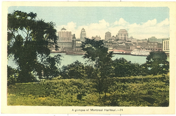A Glimpse of Montreal Harbor - Carey's Emporium