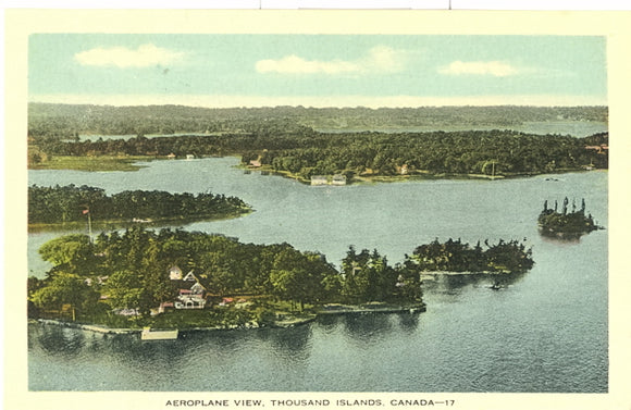 Aeroplane View, Thousand Islands, Canada - Carey's Emporium
