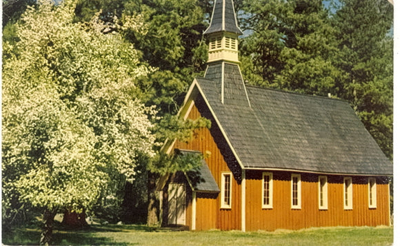 Village Chapel, Yosemite Valley, CA - Carey's Emporium