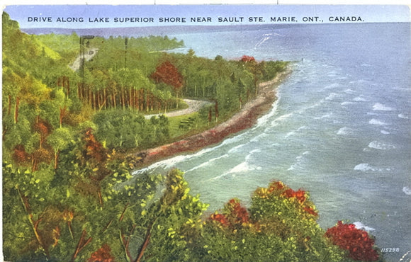 Drive Along Lake Superior Shore Near Sault Ste. Marie, Ont., Canada - Carey's Emporium