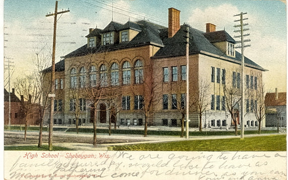High School, Sheboygan, WI - Carey's Emporium