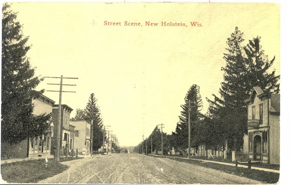 Street Scene, New Holstein, WI - Carey's Emporium