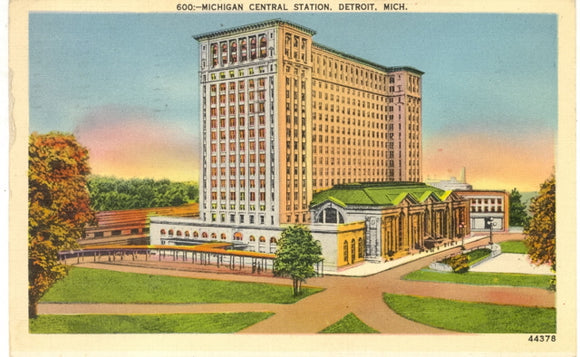 Michigan Central Station, Detroit, MI - Carey's Emporium