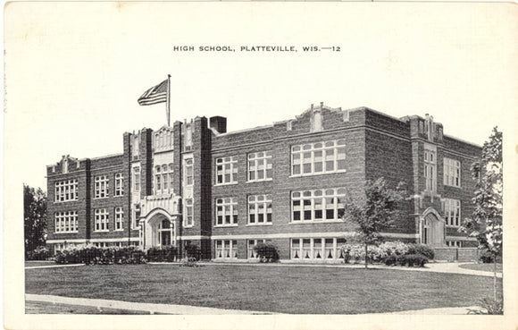 High School, Platteville, WI - Carey's Emporium