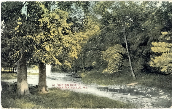 At Fountain Bluff, near Platteville, WI - Carey's Emporium