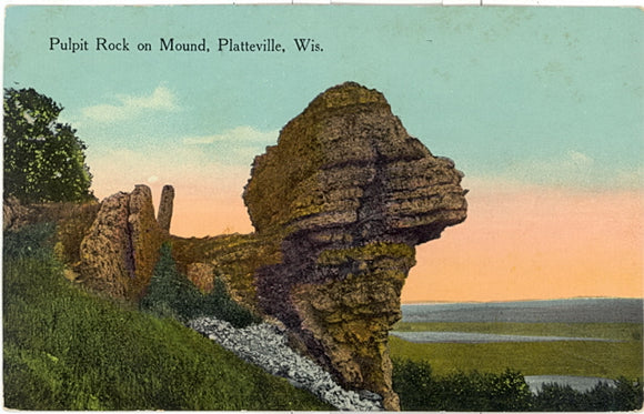 Pulpit Rock on Mound, Platteville, WI - Carey's Emporium