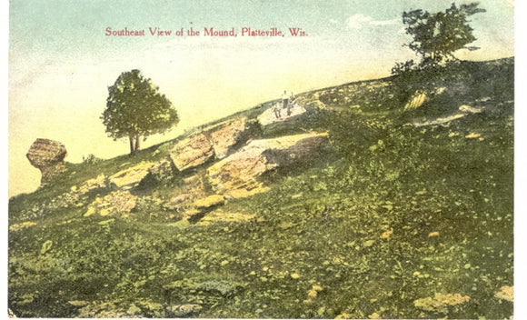 Southeast View of the Mound, Platteville, WI - Carey's Emporium