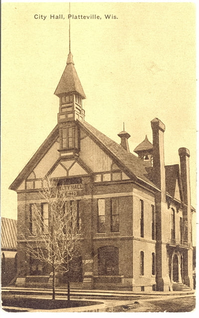 City Hall, Platteville, WI - Carey's Emporium