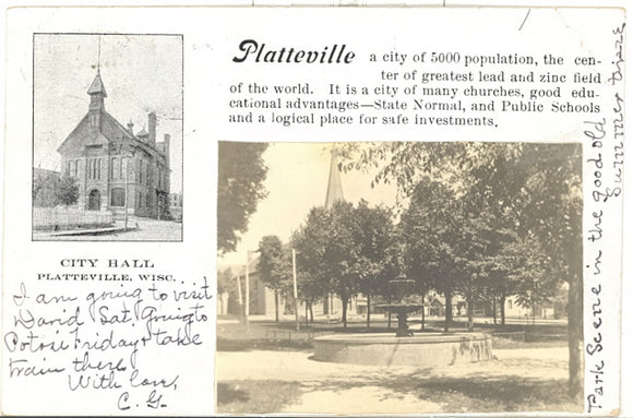 City Hall, Platteville, WI - Carey's Emporium