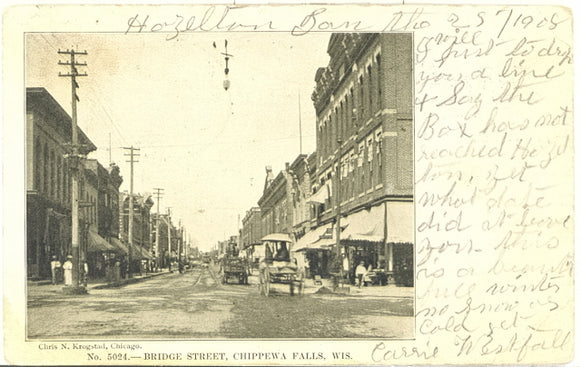 Bridge Street, Chippewa Falls, WI - Carey's Emporium