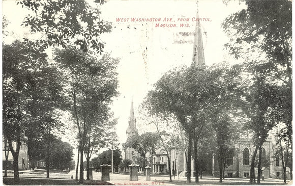 West Washington Ave., from Capitol, Madison, WI - Carey's Emporium