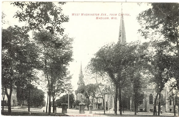 West Washington Ave., from Capitol, Madison, WI - Carey's Emporium