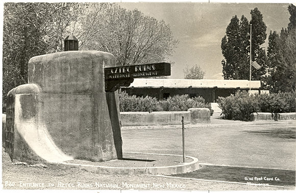 Entrance to Aztec Ruins National Monument, NM - Carey's Emporium