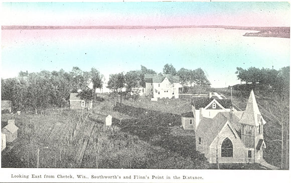 Looking East from Chetek, WI - Carey's Emporium