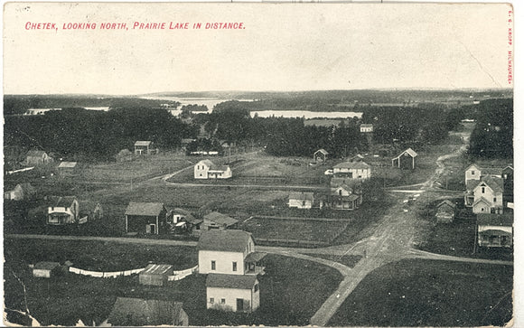 Looking North, Prairie Lake in Distance, Chetek, WI - Carey's Emporium