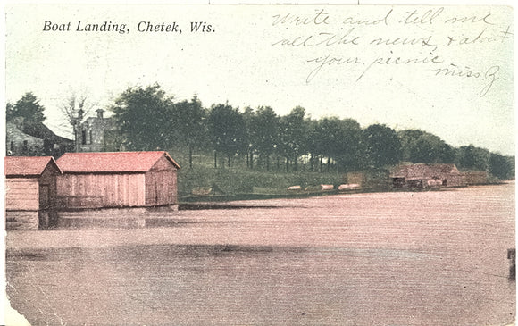 Boat Landing, Chetek, WI - Carey's Emporium