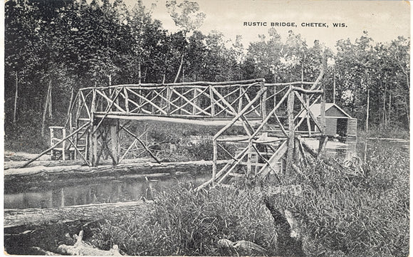 Rustic Bridge, Chetak, WI - Carey's Emporium