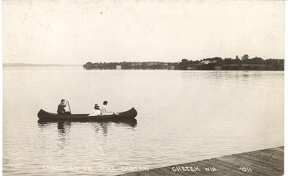 Canoeing on Lake Chetek, Chetek, WI - Carey's Emporium