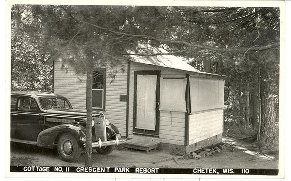 Cottage No. 11, Crescent Park Resort, Chetek, WI - Carey's Emporium