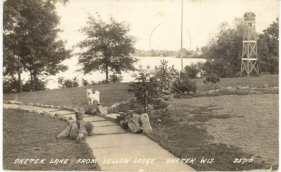 Chetek Lake from Yellow Lodge, Chetek, WI - Carey's Emporium