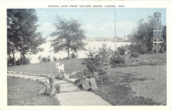 Chetek Lake from Yellow Lodge, Chetek, WI - Carey's Emporium