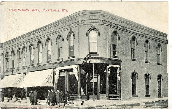 First National Bank, Platteville, WI - Carey's Emporium