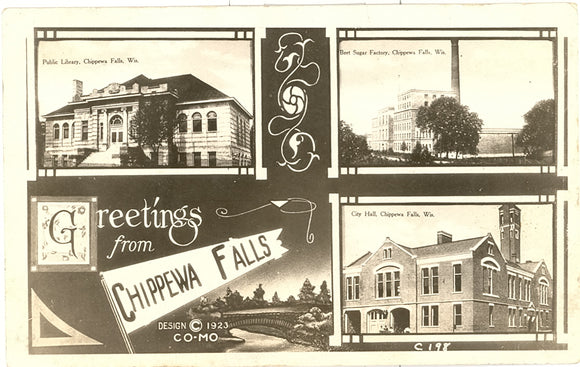 Greetings From Chippewa Falls, WI - Carey's Emporium