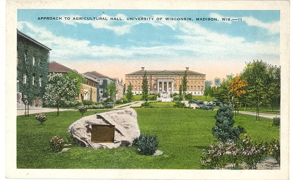 Approach to Agricultural Hall, University of Wisconsin, Madison, WI - Carey's Emporium