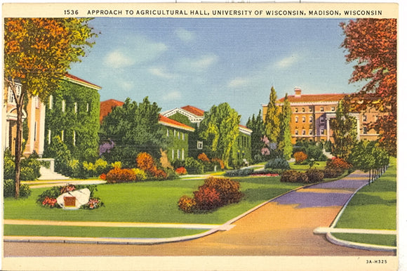 Approach to Agricultural Hall, University of Wisconsin, Madison, WI - Carey's Emporium