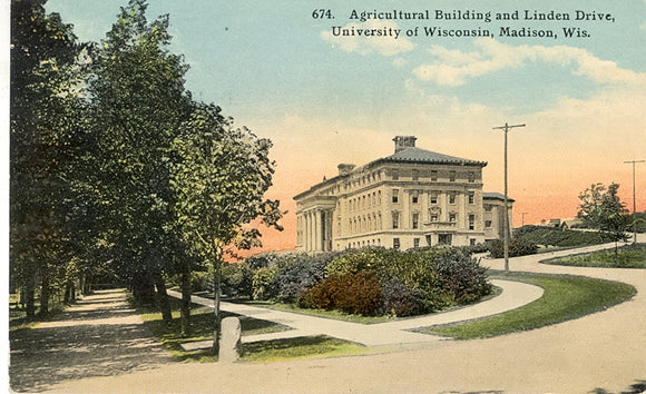 Agricultural Building and Linden Drive, University of Wisconsin, Madison, WI - Carey's Emporium