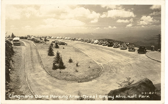 Clingman's Dome Parking Area, Great Smoky Mtns. Nat'l. Park - Carey's Emporium