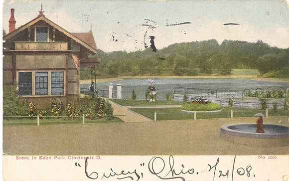 Scene in Eden Park, Cincinnati, OH - Carey's Emporium