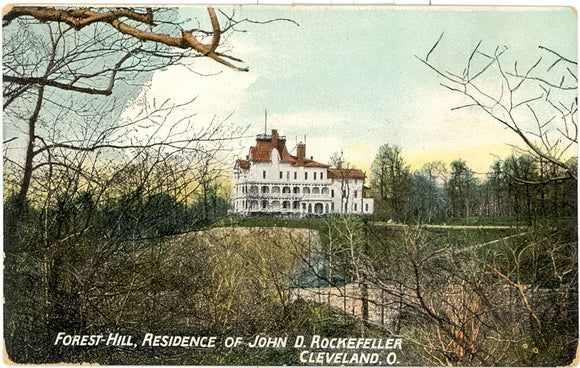 Forest-Hill, Residence of John D. Rockefeller, Cincinnati, OH - Carey's Emporium