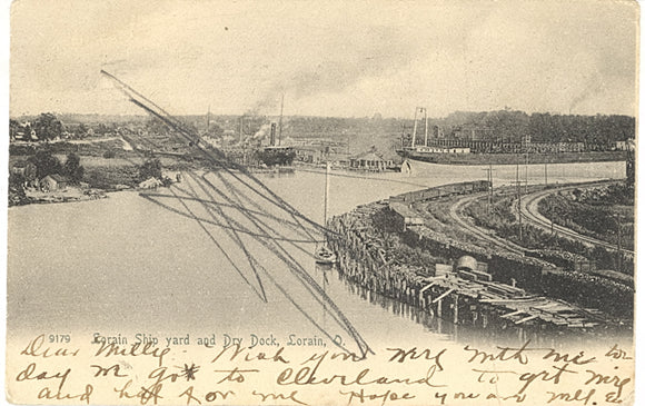 Lorain Ship Yard and Dry Dock, Lorain, OH - Carey's Emporium