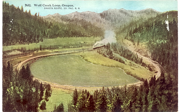 Shasta Route So. Pac. R. R., Wolf Creek Loop, OR - Carey's Emporium