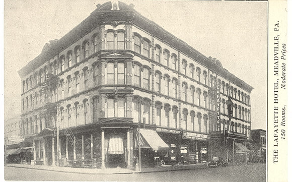 The Lafayette Hotel, Meadville, PA - Carey's Emporium
