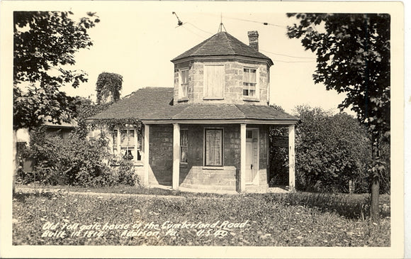 Old Toll gate house of the Cumberland Road, Built in 1814, Addison, PA - Carey's Emporium