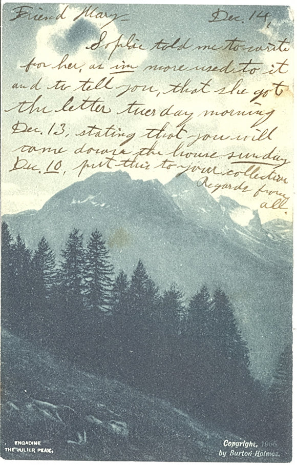 Engadine, The Julier Peak - Carey's Emporium