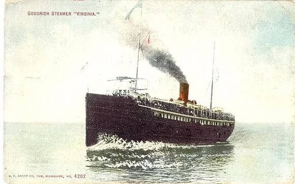 Goodrich Steamer Virginia - Carey's Emporium