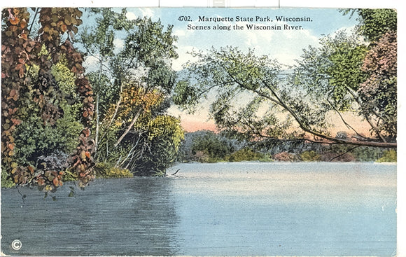 Scenes along the Wisconsin River, Marquette State Park, WI - Carey's Emporium