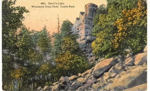 Castle Rock, Devil's Lake, Wisconsin State Park - Carey's Emporium